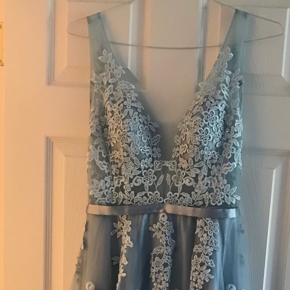 Light Blue Formal Dress
